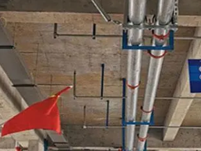 九龙管廊支架的安装方法